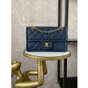 Chanel flap bag Grained Calfskin AS2357 Royal Blue HY25575KX51