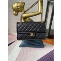 Chanel flap bag Grained Calfskin AS2358 black HY9648Ri95