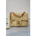 Chanel flap bag Lambskin Resin & Gold-Tone Metal AS2379 Yellow HY6574Yv36