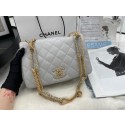 Chanel Flap Lambskin Shoulder Bag AS2976 light gray HY25672jf20