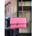 Chanel Flap Lambskin Shoulder Bag AS3011 pink HY24548AM45