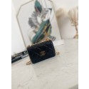 Chanel Flap Lambskin small Shoulder Bag 81185 black HY25192Zw99