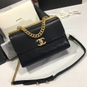 Chanel Flap Original Cowhide Shoulder Bag 56987 black HY17073ta99