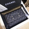 Chanel Flap Shoulder Bag Original Caviar Leather 5698 black HY7880lk46