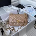 Chanel Flap Shoulder Bag Original leather AS2649 Apricot HY23990fr81