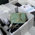 Chanel Flap Shoulder Bag Original leather AS2855 green HY20677Yf79