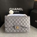 Chanel Flap Shoulder Bags Grey Original Lambskin Leather CF1113 Glod HY17758ER88