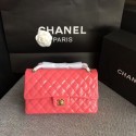 Chanel Flap Shoulder Bags Pink Original Patent Leather CF1112 Gold HY24025fw56