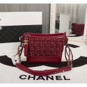 Chanel Gabrielle Mini Shoulder Bag 8122 Red HY21793uU16