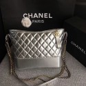 Chanel Gabrielle Shoulder Bag Original Calfskin Leather A93842 Silver HY11915FA31