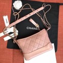 chanel gabrielle small hobo bag A91810 light pink HY13835lu18