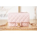 Chanel Grained Calfskin Pocket AS3225 pink HY15265fw56