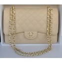 Chanel Jumbo Double Flaps Bag Apricot Cannage Pattern A36097 Gold HY3245aj95