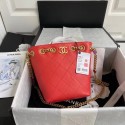 Chanel Lambskin bucket bag AS2381 red HY5602TL77