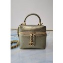 Chanel Lambskin Crystal Calfskin & Gold-Tone Metal AS1889 champagne HY4044nQ90