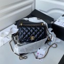 CHANEL Lambskin Flap Shoulder Bag AP2289 black HY444Gh26