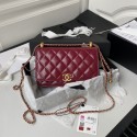 CHANEL Lambskin Flap Shoulder Bag AP2289 red HY18926De45