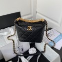 Chanel lambskin Shoulder Bag AS3242 black HY21073Xw85