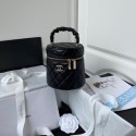 Chanel lambskin top handle bag AP2730 black HY10972vX33