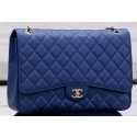 Chanel Maxi Quilted Classic Flap Bag Royal Cannage Pattern A58601 Gold HY12371xa43