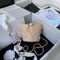 Chanel mini drawstring bag AS2518 Apricot HY10834UW57