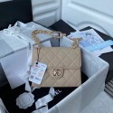 CHANEL mini flap bag AS2468 Apricot HY15304va68