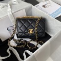 Chanel MINI FLAP BAG AS3239 black HY24315KX86