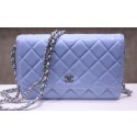 Chanel mini Flap Bag Lavender Patent Leather A33814P Silver HY3251uT54