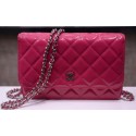 Chanel mini Flap Bag Rose Patent Leather A33814P Gold HY14472Yf79