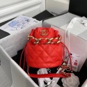 chanel mini Lambskin tote AS2390 red HY23976NP24
