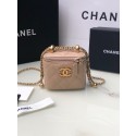 Chanel mini Shoulder Bag Lambskin & Gold-Tone Metal AP2292 pink HY17721Qu69