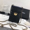 Chanel Original Clutch with Chain A81226 Calfskin & Gold-Tone Metal A81226 Black HY14762wv88