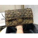 Chanel Original flap bag Twill soft A01112 gold HY15050hc46