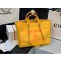 Chanel Original large shopping bag 66941 yellow HY9848Pf97