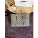 Chanel Original large shopping bag Grained Calfskin A93525 grey HY5990Av26
