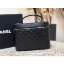 Chanel Original Lather Cosmetic Bag 5961 black HY2831EW67