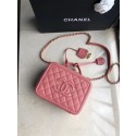 Chanel Original Leather Medium Cosmetic Bag 93443 Pink HY11470lU52
