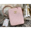 Chanel Original Small Sheepskin camera bag AS1753 pink HY237Yf79
