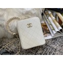 Chanel Original Small Sheepskin camera bag AS1753 white HY12544zS17