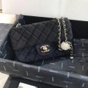 Chanel Original Small velvet flap bag AS1792 black HY6454UW57