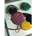 CHANEL Sheepskin Chain packet A0725 Burgundy HY5139nQ90
