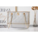 Chanel Sheepskin Shoulder Bags AS2761 light gray HY20553pA42