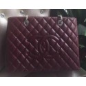 Chanel Shopper Bag Original Calfskin Leather A95021 Burgundy HY18834MB38