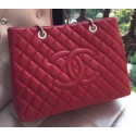 Chanel Shopper Bag Original Calfskin Leather A95021 Red HY17277jf20