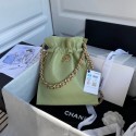 Chanel shopping bag AS2169 green HY24582TL77