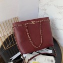 Chanel shopping bag AS2556 Burgundy HY626JD63