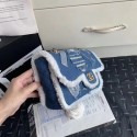 Chanel Shoulder Bag Light Blue 63592 Gold HY23091CI68