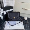 Chanel Shoulder Bag Original Leather Black AS0729 Gold HY18353Rk60