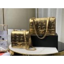 Chanel Shoulder Bag Original Leather Gold 63594 Gold HY22615Mn81