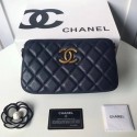 Chanel Shoulder Bag Original Sheepskin Leather A66270 Royal HY17296HW50